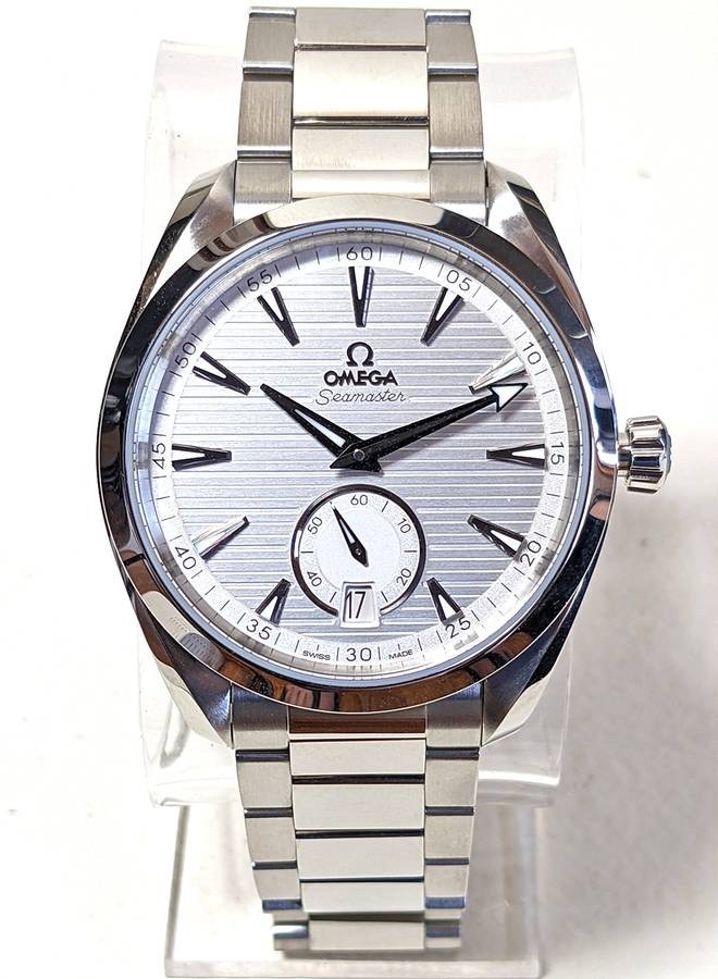 NEW Omega Seamaster Aqua Terra Small Seconds Silver Dial 220.10.41.21.02.002