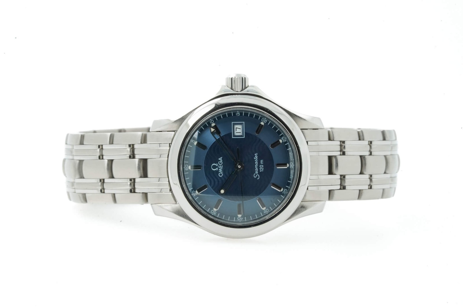 Omega Seamaster 120M 257181 2571.81 28mm Blue Dial 12479U