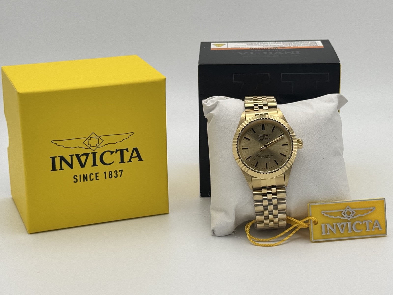 Invicta Specialty 36mm Gold Stainless Steel Women’s Wristwatch