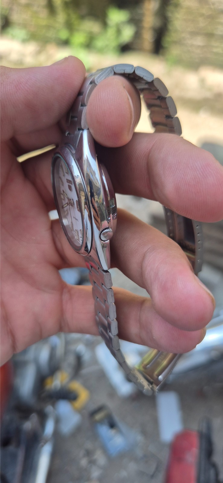 Seiko 5 Glass Back