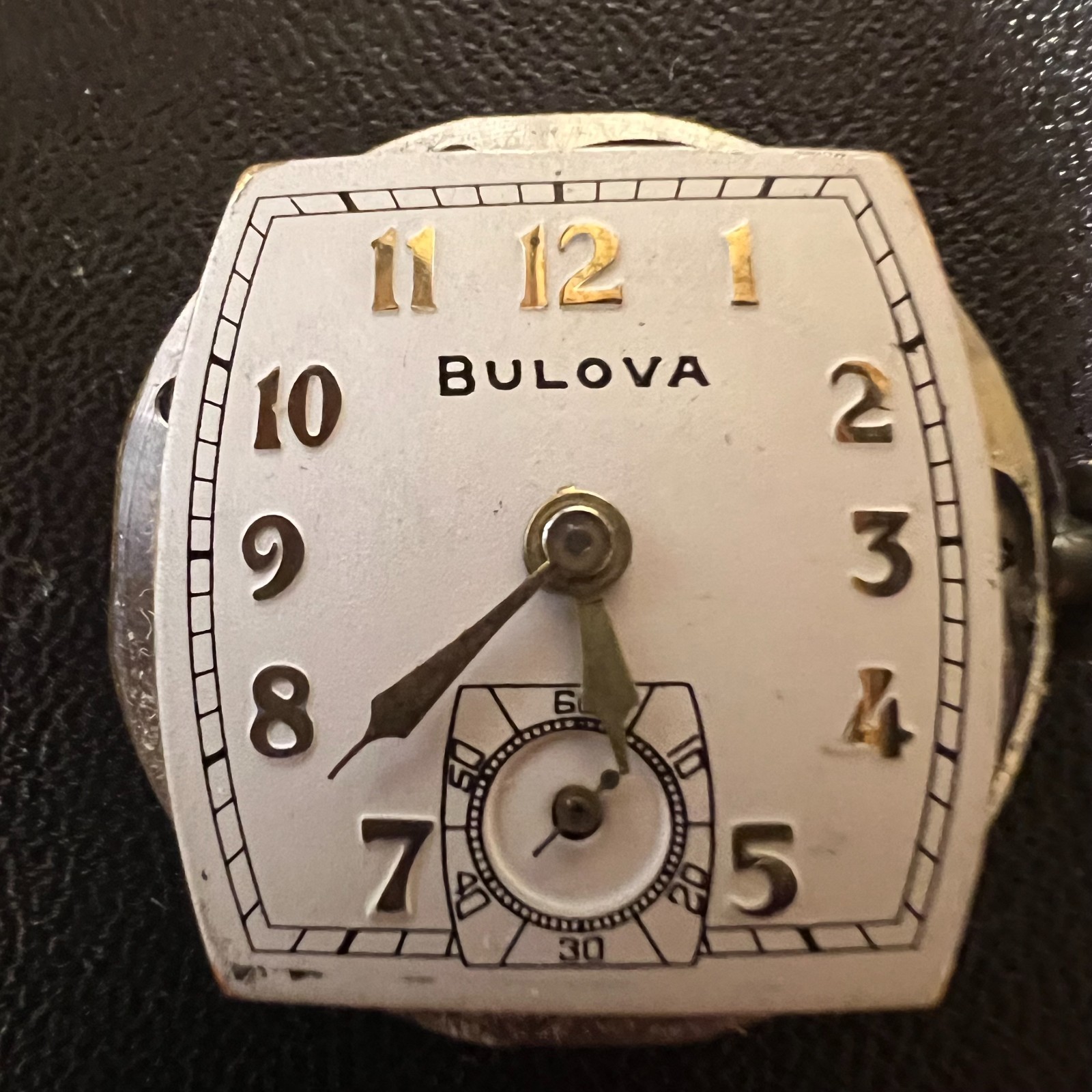 Vintage Bulova Lieutenant, WWII, Inscribed “From Mother and Father Dec 3 1941”