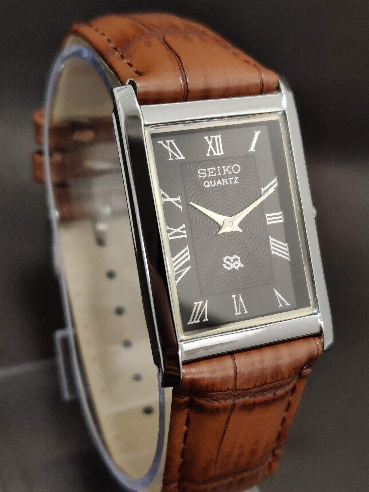 Vintage Seiko Slim Quartz Men’s Wrist Watch – Comes With New Battery, New Band