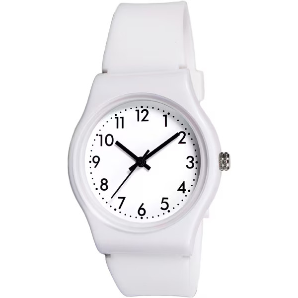 Color Fashion Watch Silicone Band Waterproof Unisex, Battery Life 3 Years
