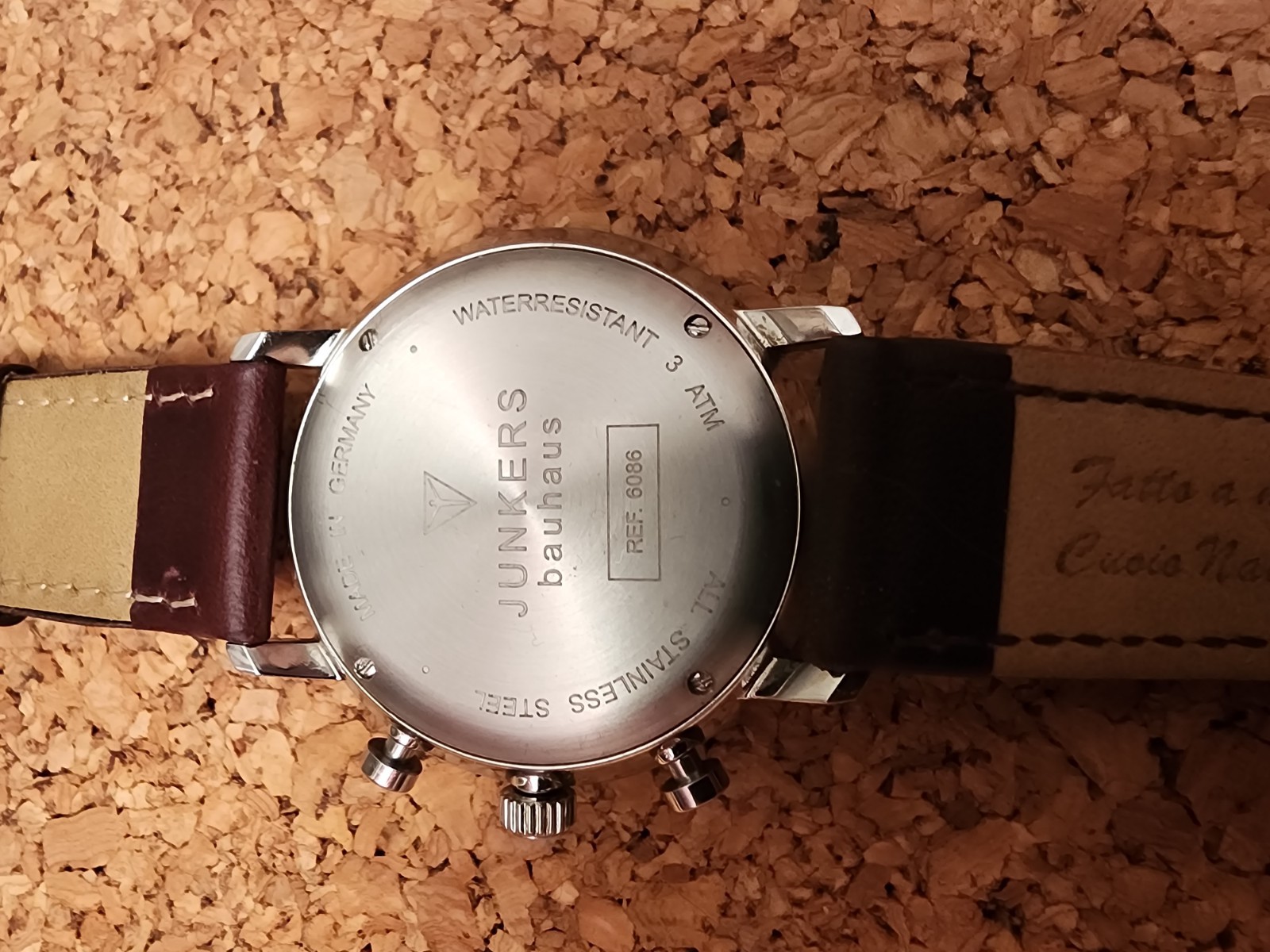 Rare Junkers Bauhaus 40mm Men’s Chronograph READ DISCRIPTION