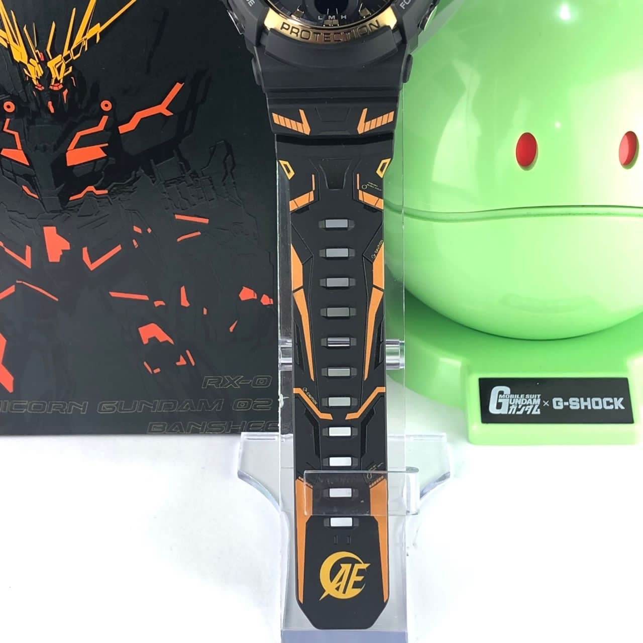 Casio G-SHOCK x Mobile Suit Gundam 40th Anniversary Banshee GAW-100G-1APRGD