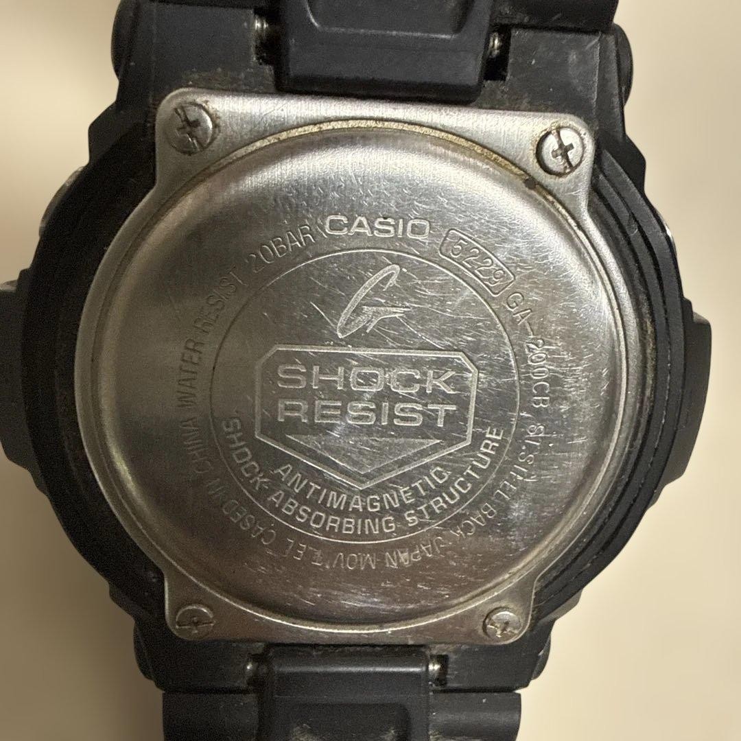 CASIO G-SHOCK GA-200CB Black/Blue
