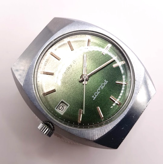 VINTAGE SOVIET RUSSIA USSR WRIST MENS WATCH POLJOT MECHANICS RARE WORKING