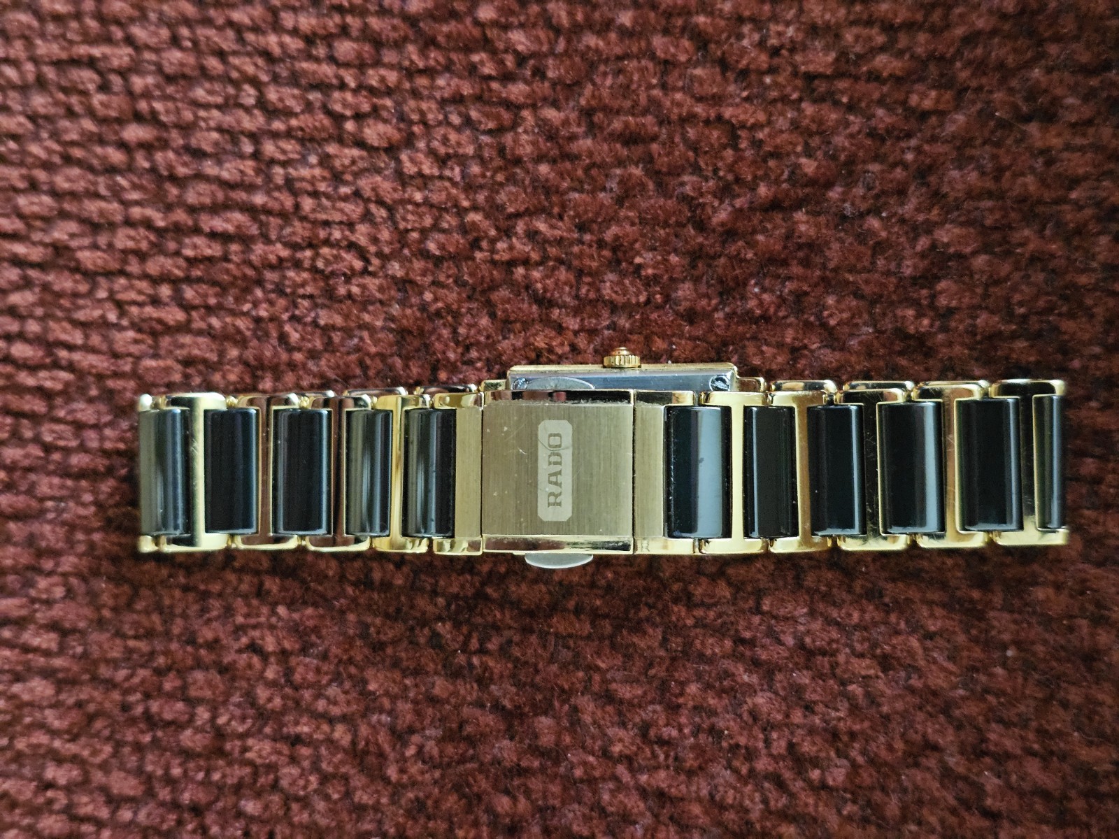 Rado Jubile Ceramic Diamond Quartz Watch Women