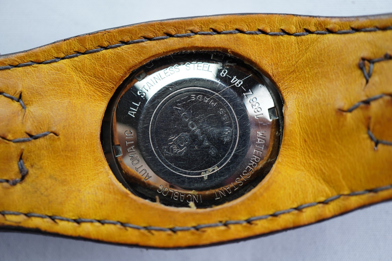 VINTAGE SANDOZ AUTOMATIC 25 JEWELS FHF 908 SWISS WATCH