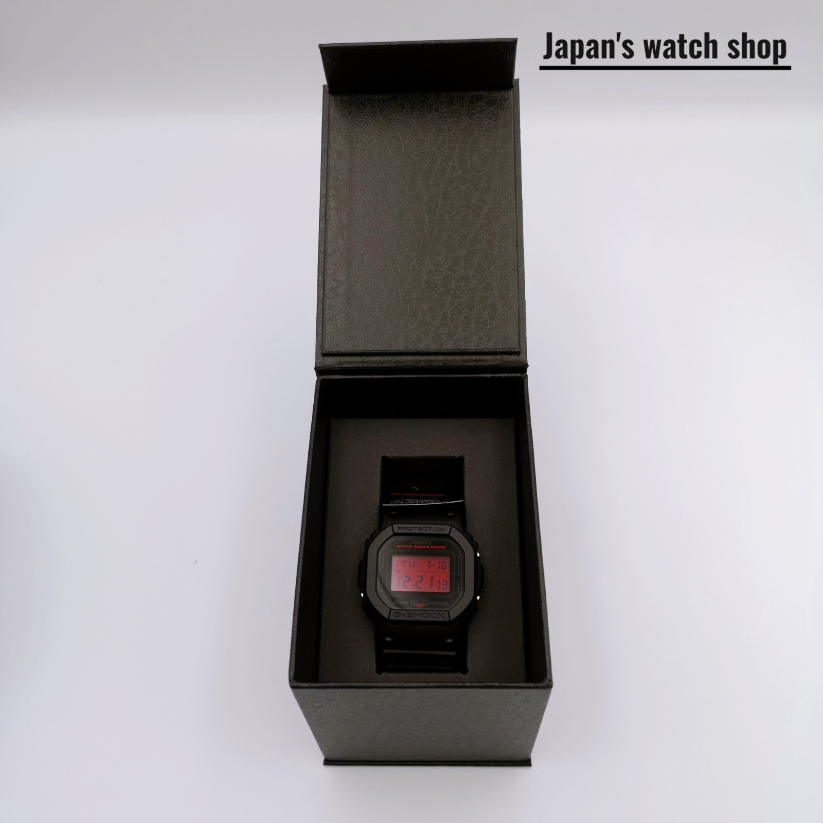 CASIO G-SHOCK DW-5600BBR-1JF Black Red Quartz Unisex Watch New in Box