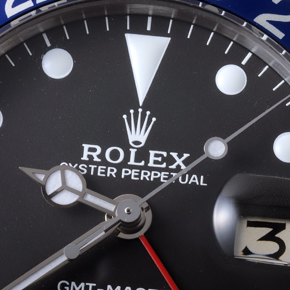 ROLEX GMT Master PCG 1675 black 5 Number antique mens