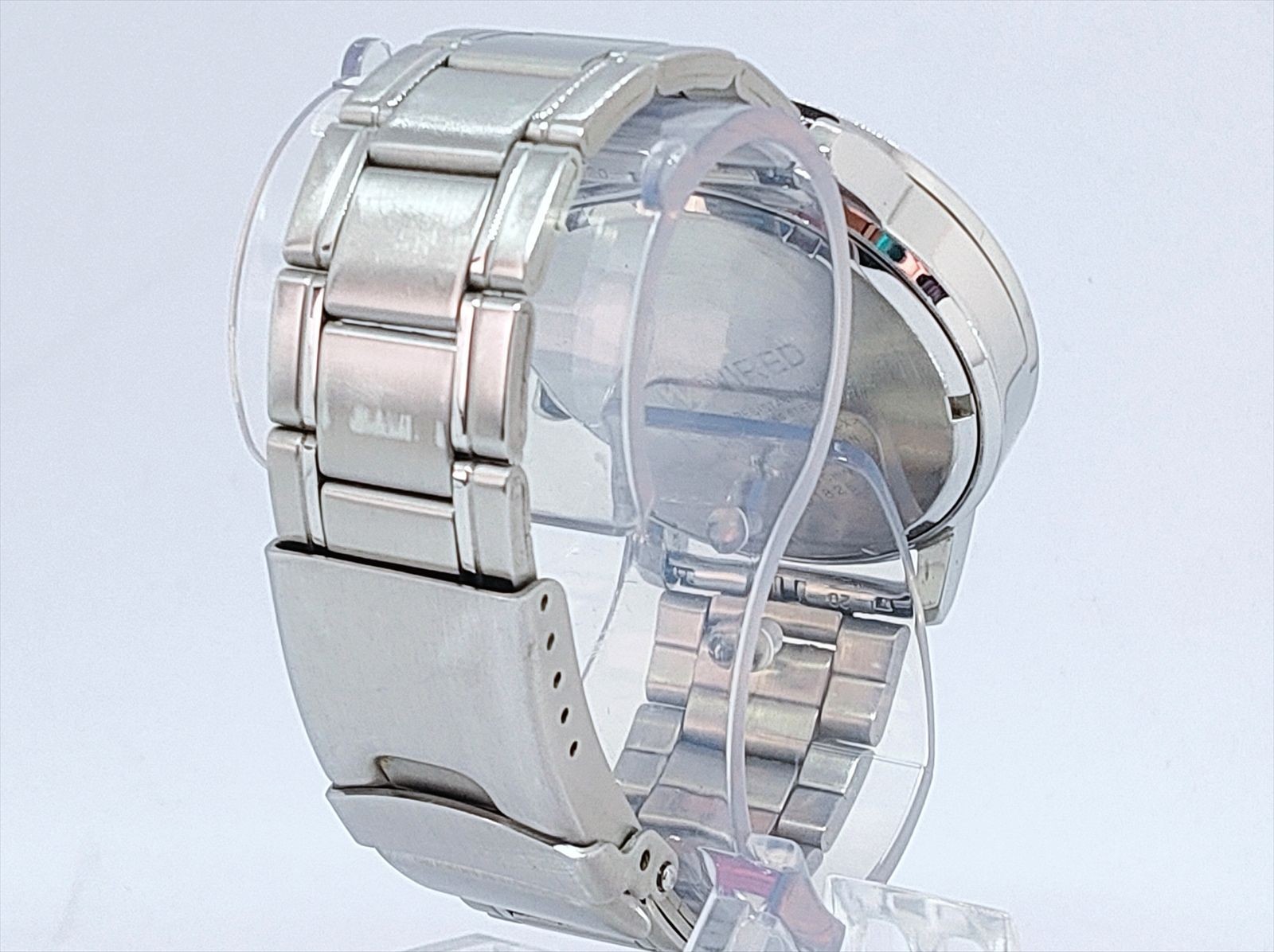 SEIKO WIRED VD53-KZB0 Chronograph Men’s Watch Blue Dial Quartz From Japan