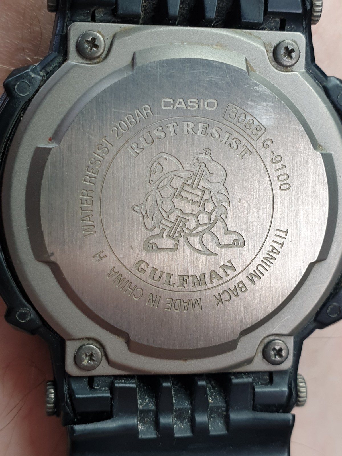 Casio G-Shock Gulfman Men’s Digital Watch G9100 Quartz