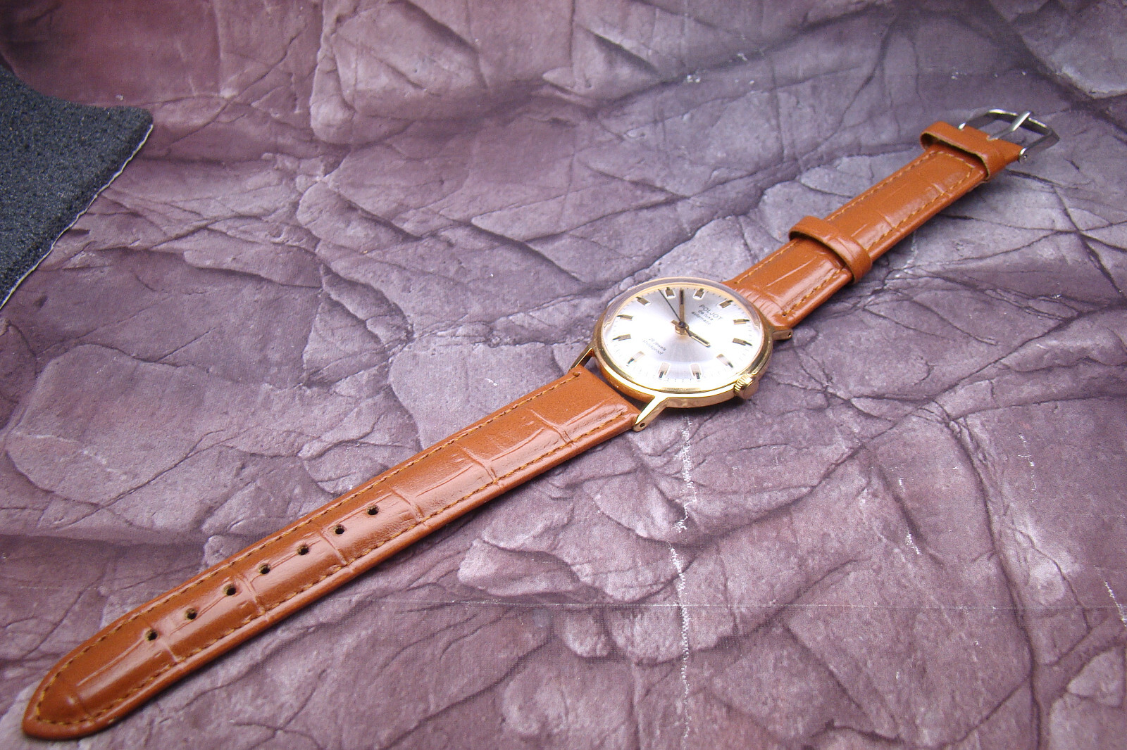 poljot de luxe automatic 29 jewels vintage russian soviet ussr luxury watch 70s