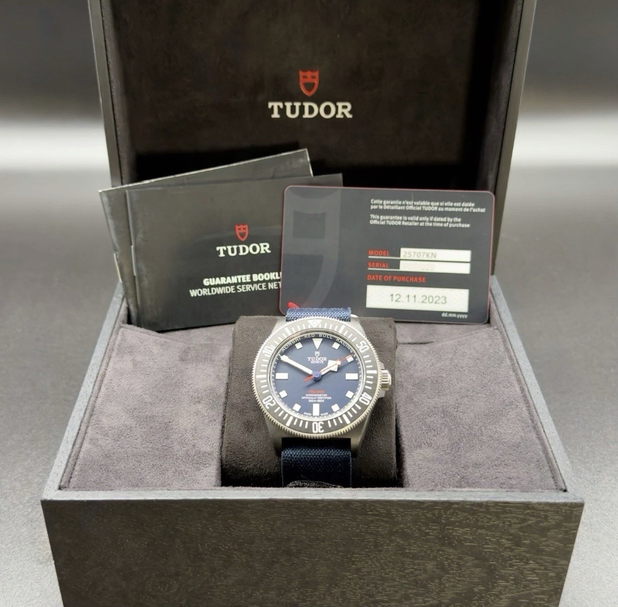 Tudor Pelagos FXD 42mm “Alinghi Red Bull” Ref.M25707KN-0001 (Full Set) 2023