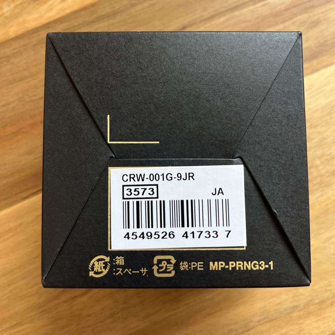 CASIO Watch Gold Ring Watch CRW 001G 9JR