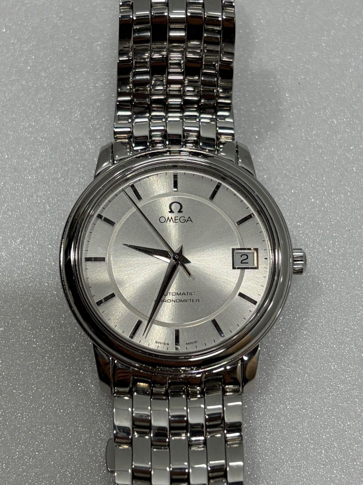OMEGA De Ville 4500.31 Cal.1120 35mm Date AT Men’s Watch Working wrist 18cm
