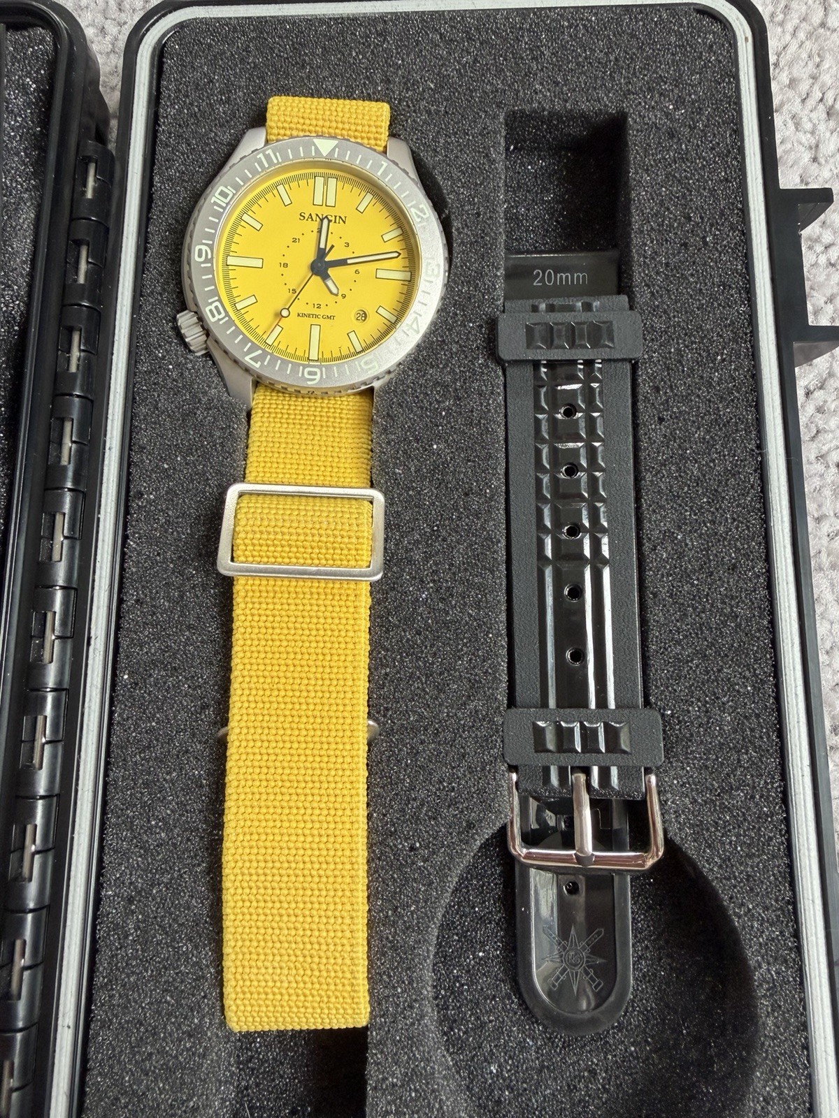 Sangin Instruments Kinetic II K2 Yellow Jacket Sand Blast Special Edition
