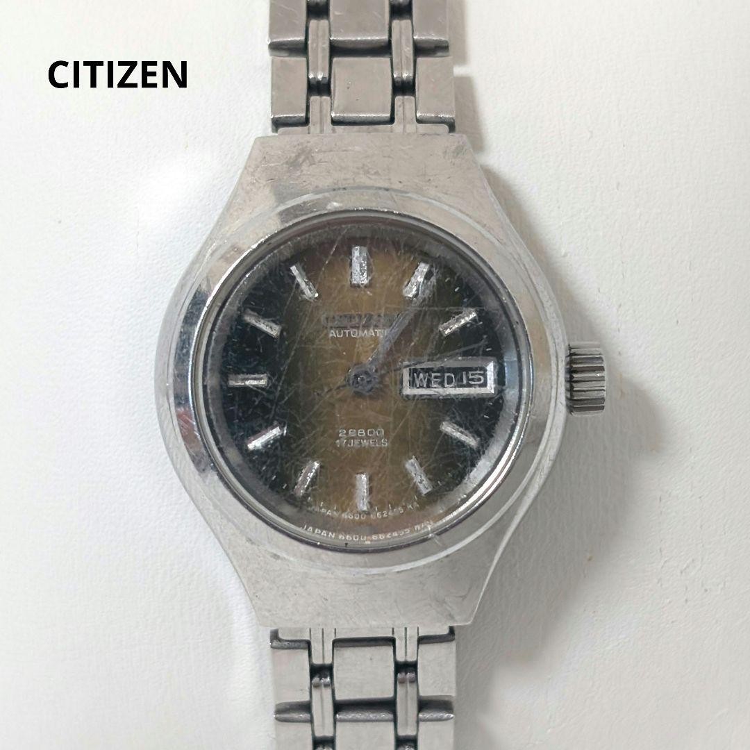 CITIZEN Automatic Women’s Watch, Stainless Steel, 17 Jewels, 1970s nu