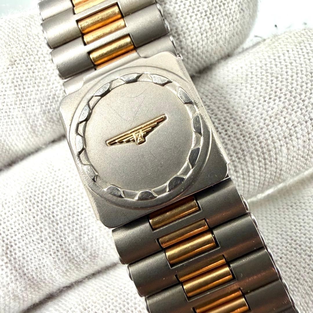 [Near Mint w/Box Links] Longines Conquest Ti VHP Titanium Men’s Gold Gray Dial