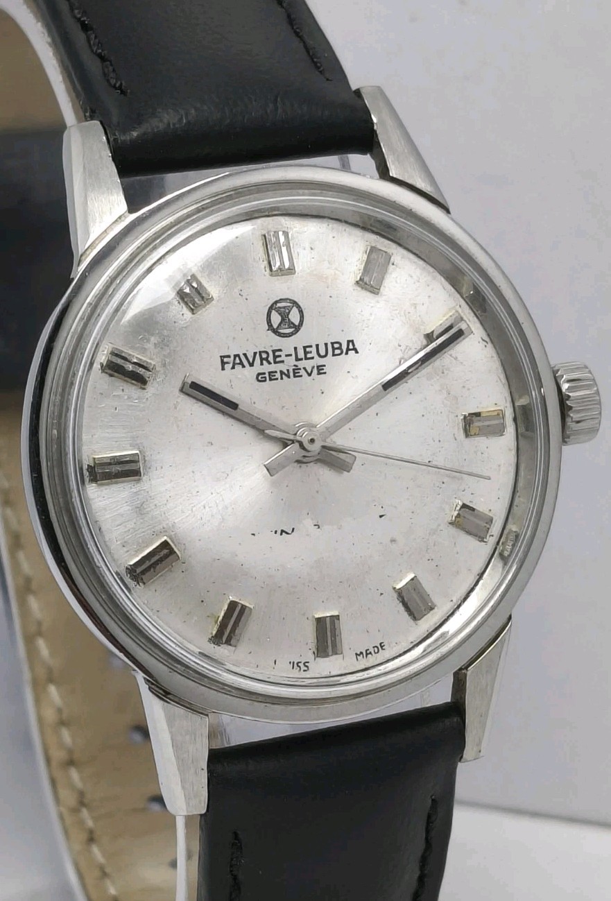 Vintage Favre-Leuba Manual Winding Movement Watch | Swiss Made, 17 Jewels