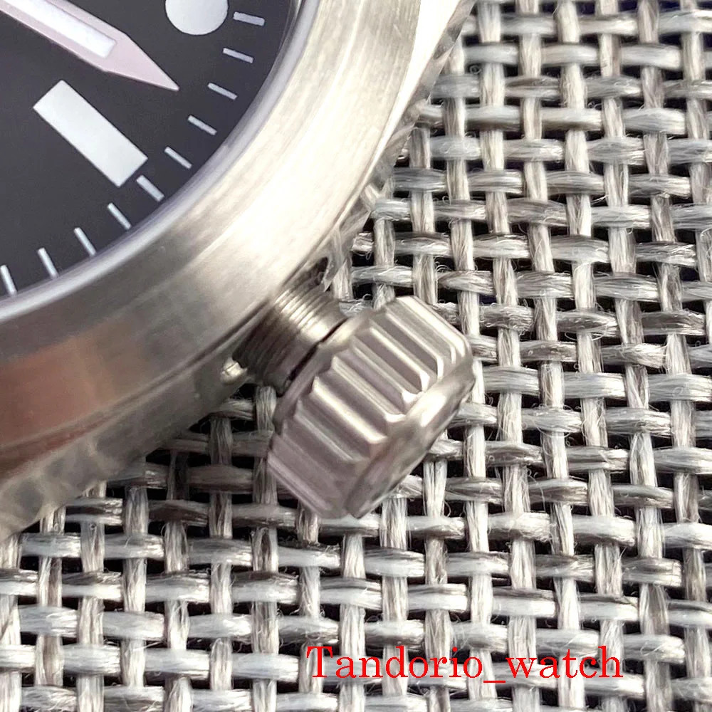 Tandorio 38mm Automatic Miyota 8215 Men’s Mechanical Watch Sapphire Glass Brown