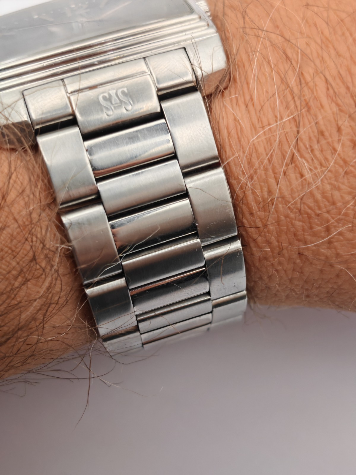 Sjoo Sandstrom Quattro Watch Automatic Date Royal Steel Mens Made In Sweden