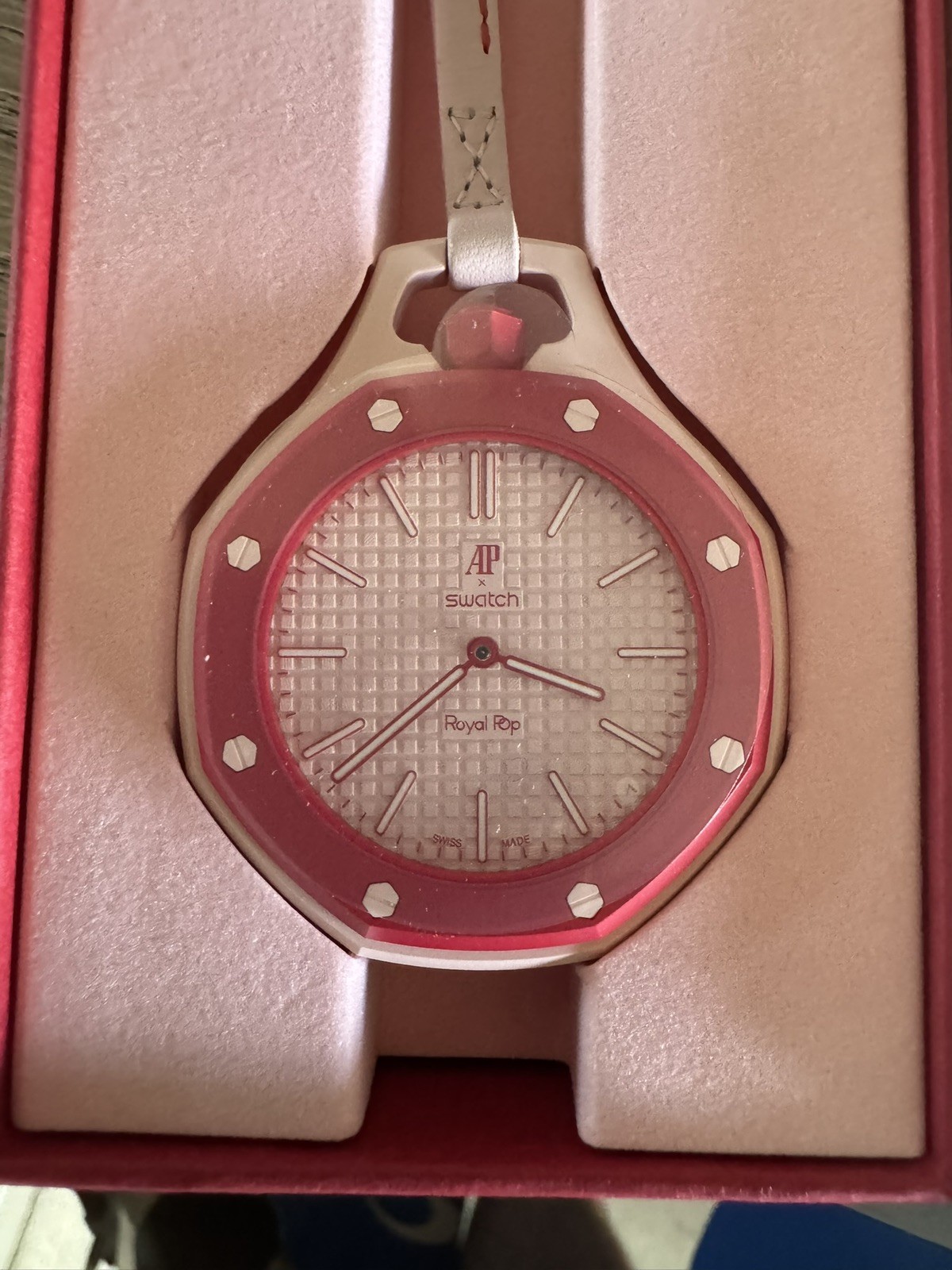 Swatch x AP – Royal Pop Otto Rosso In Hand With Receipt & 2 Year Warranty