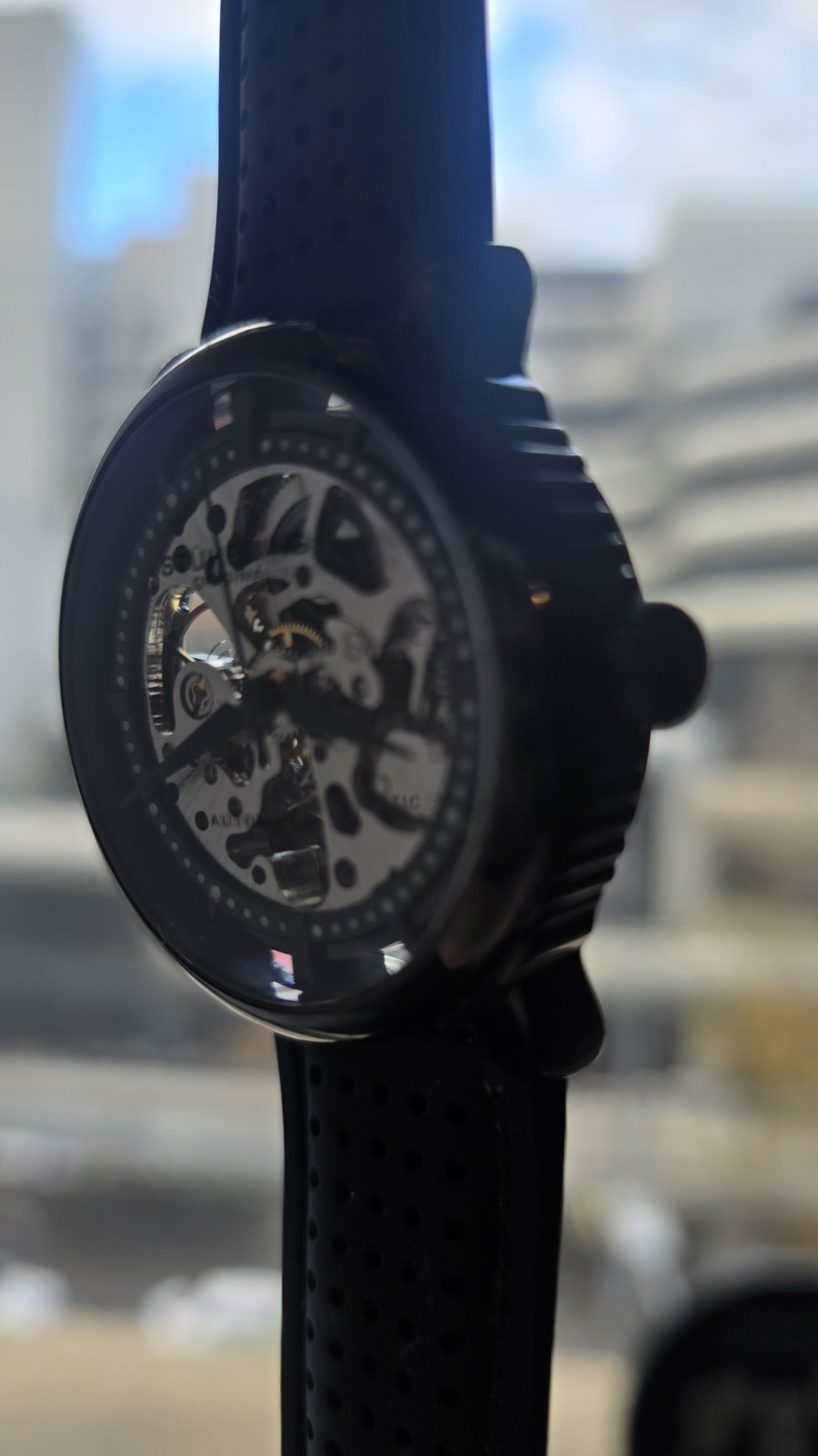 Stührling Winchester 3933 3 Automatic 41mm Skeleton watch