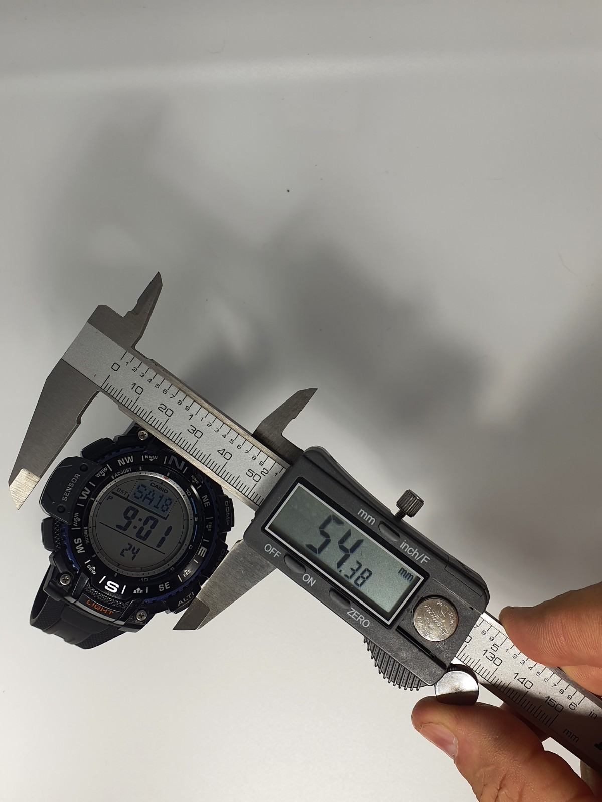 casio SGW 1000 Super Illuminator Tripple Sensor Compass/Barometer/Altimeter