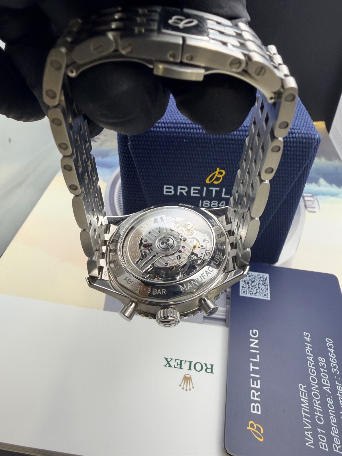 Breitling Navitimer AB0138 43mm warranty