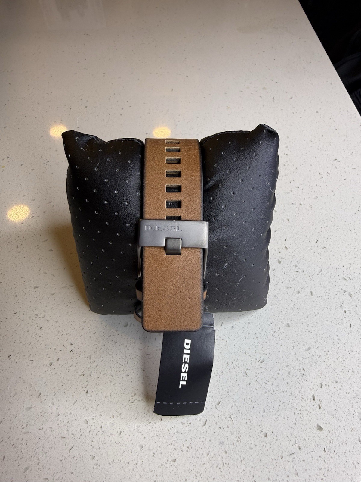 Diesel DZ7394 Mr Daddy 2.0 Chronograph Brown Leather Strap Watch 57mm