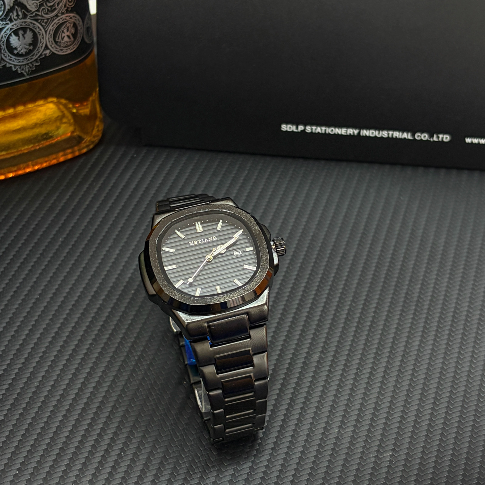 Luxury Watch for Men Fashion Watches Stainless Steel Waterproof