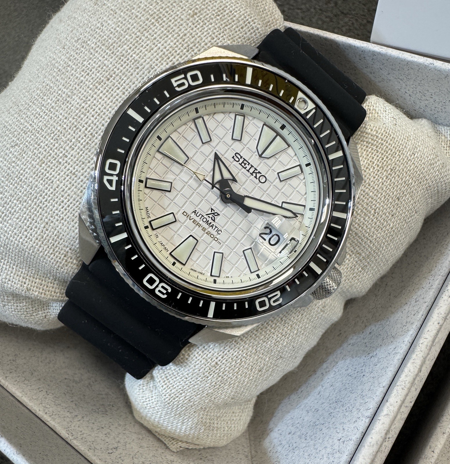 Seiko Automatic Prospex King Samurai Divers Men’s Watch SRPE37 Made In Japan