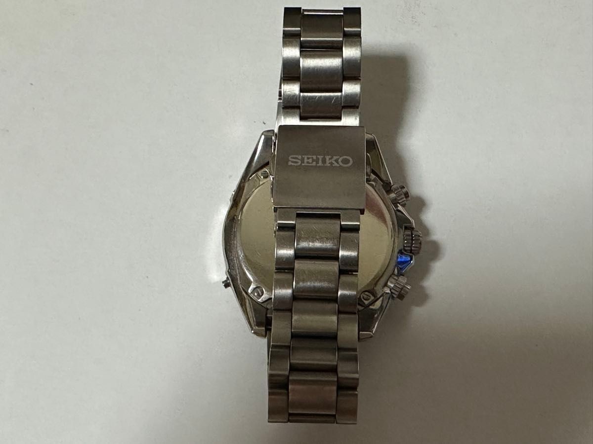 Seiko Brightz Radio Solar Chronograph Men s Wristwatch in Excellent Condition