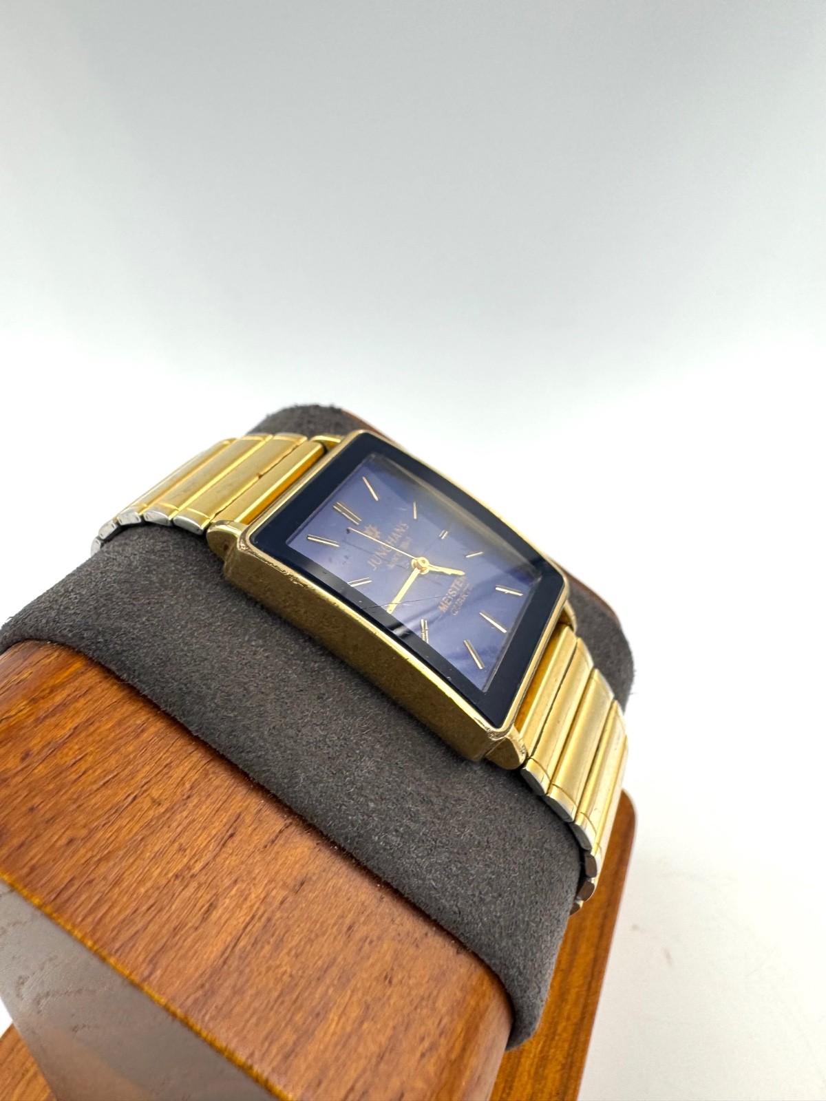 junghans meister 24mm Men Quartz Watch New Battery working JE-109M f3210