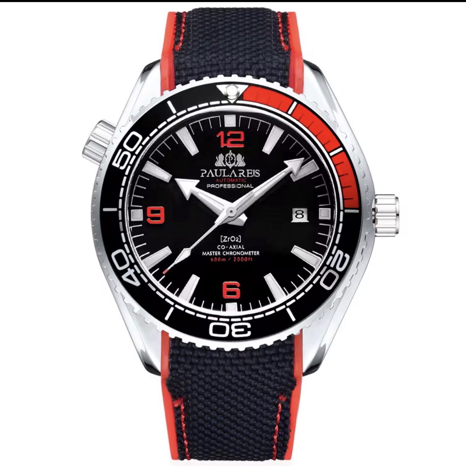PAULAREIS Casual Waterproof Men’s Watch Luminous Automatic Mechanical Great Gift
