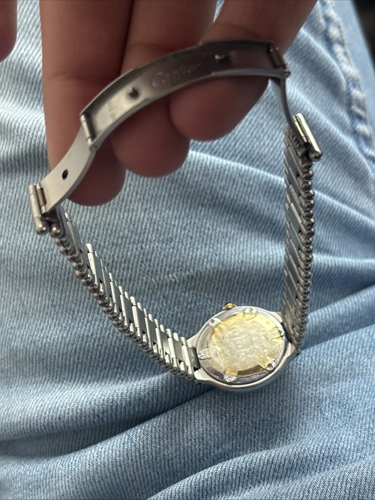 CARTIER WATCH MUST 21 28mm, Stainless Steel As Is