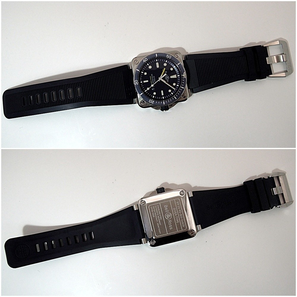 Bell & Ross BR03-92 Diver Blue Automatic Steel Men’s 42mm – BR03-92-D-BU-ST/SRB