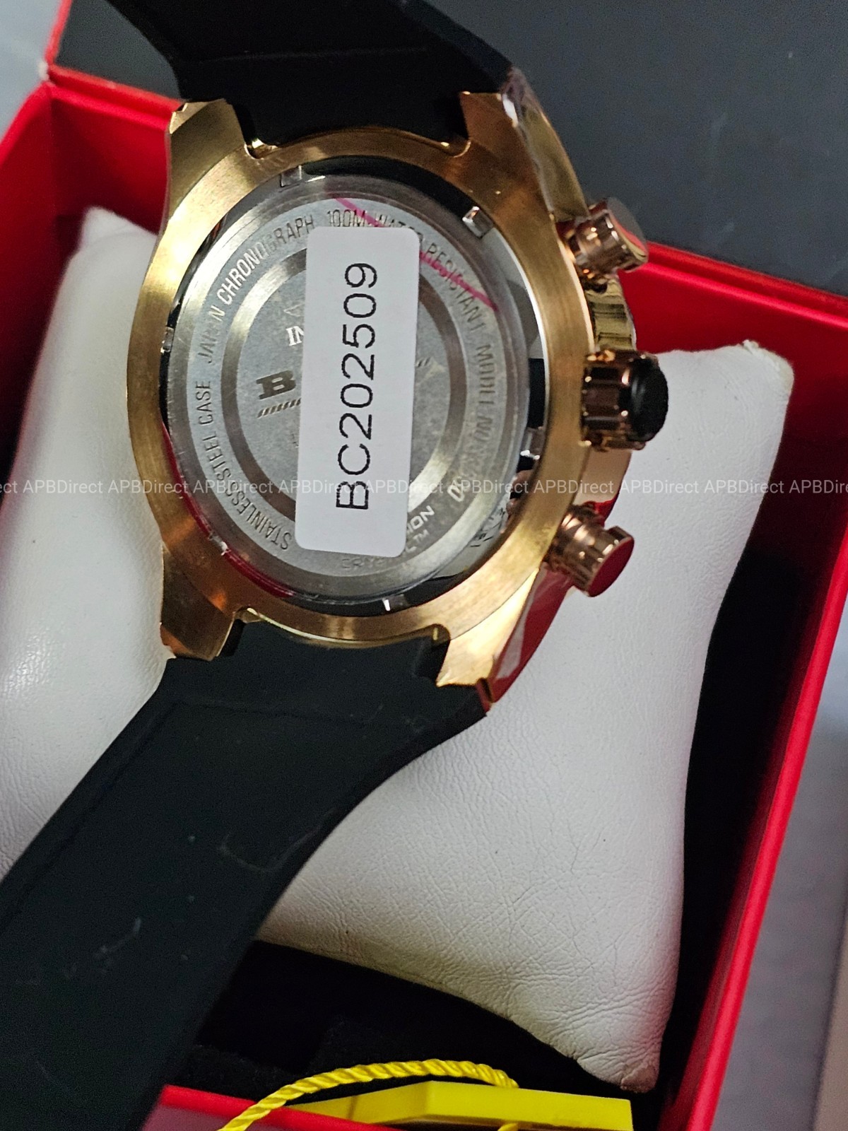 Invicta – BOLT EXCLUSIVE – 51mm SPINNING DIALS Chronograph – Quartz mens watch