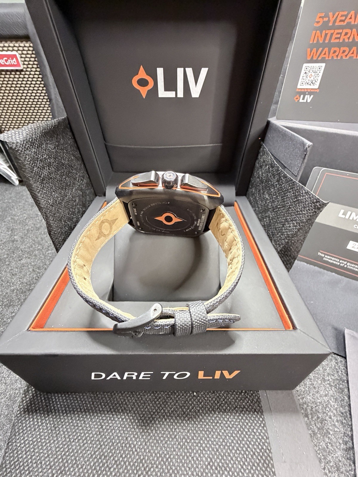 LIV Rebel Cobalt DDC Swiss Men’s Watch – Limited Edition #0758/1500