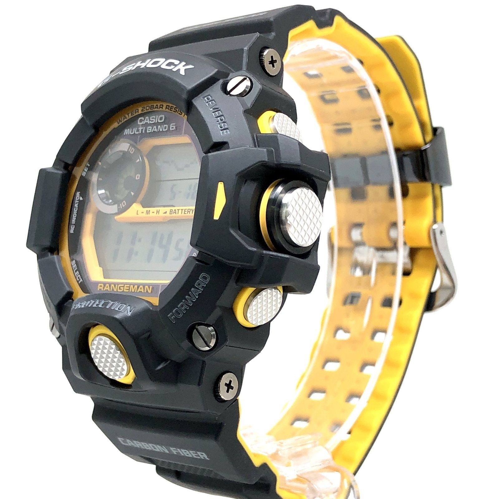 G SHOCK GW 9400YJ 1 RANGEMAN Radio Solar Triple Sensor Equipped LED Light Releas
