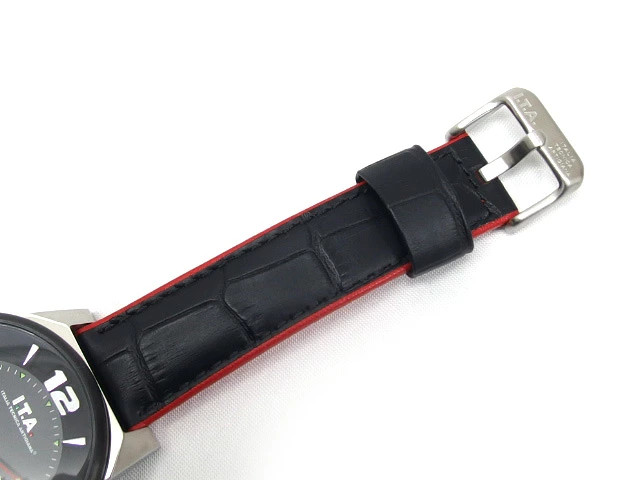 [B1R] ITA Automatico Mechanical Multi Hand Leather Strap Men’s Watch [x7s]