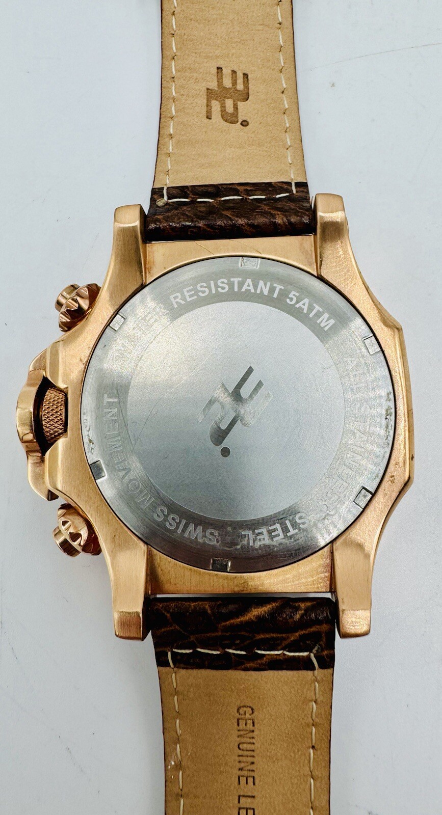 32-Degress Woman’s watch Altitude Chronograph, Swiss Quartz, Leather strap.