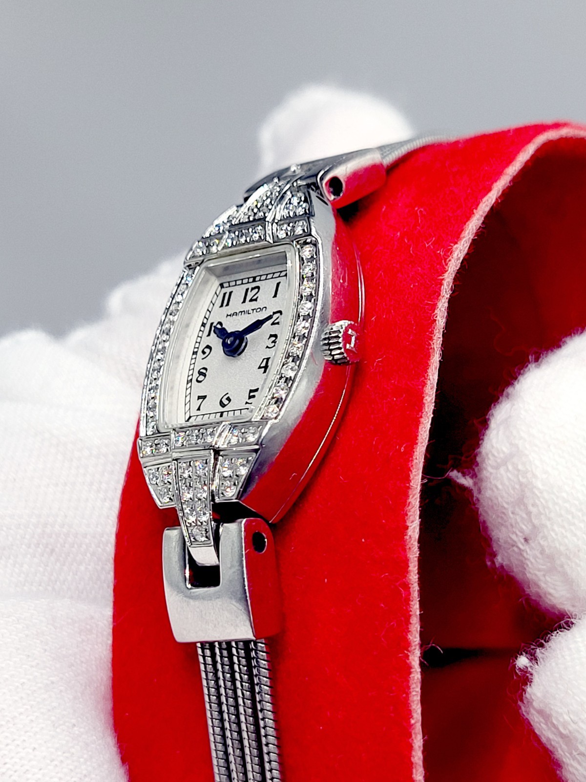 Hamilton Lady Diamond Swiss Quartz 14mm [N.MINT] Women’s Watch Works New Battery