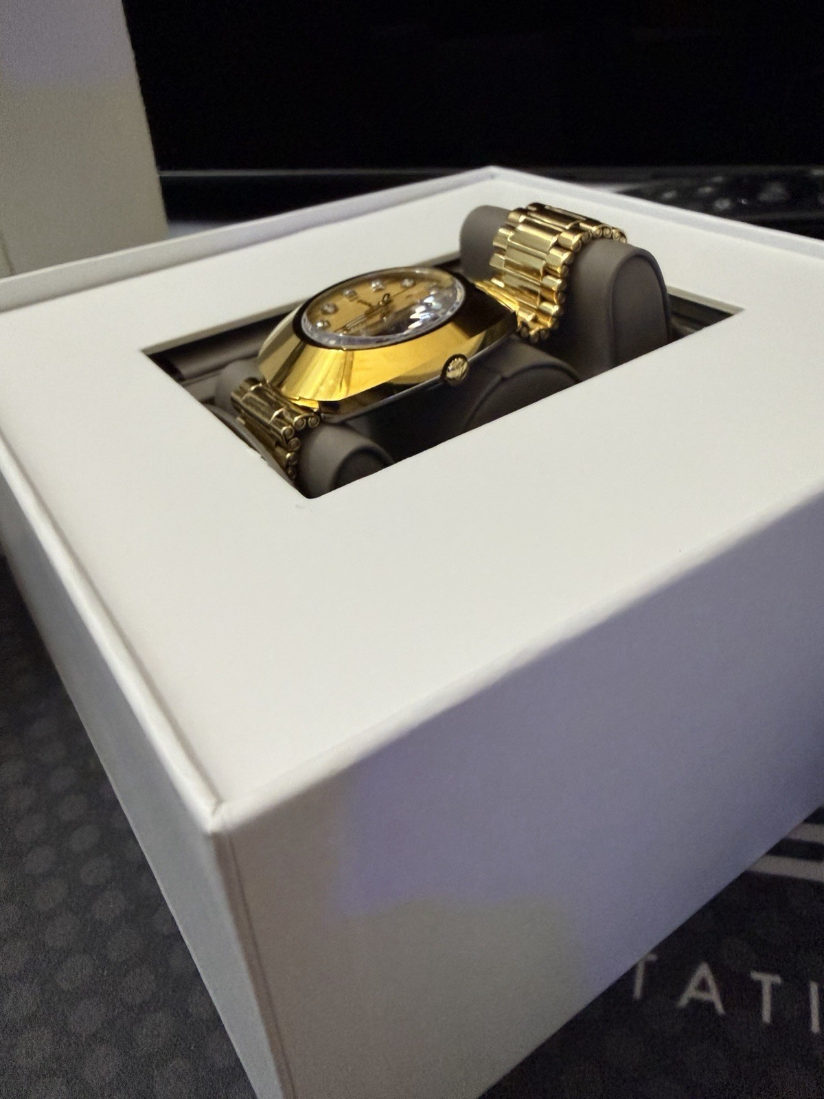 Rado DiaStar Original Gold Automatic Gold Dial Gold PVD Men’s R12413493