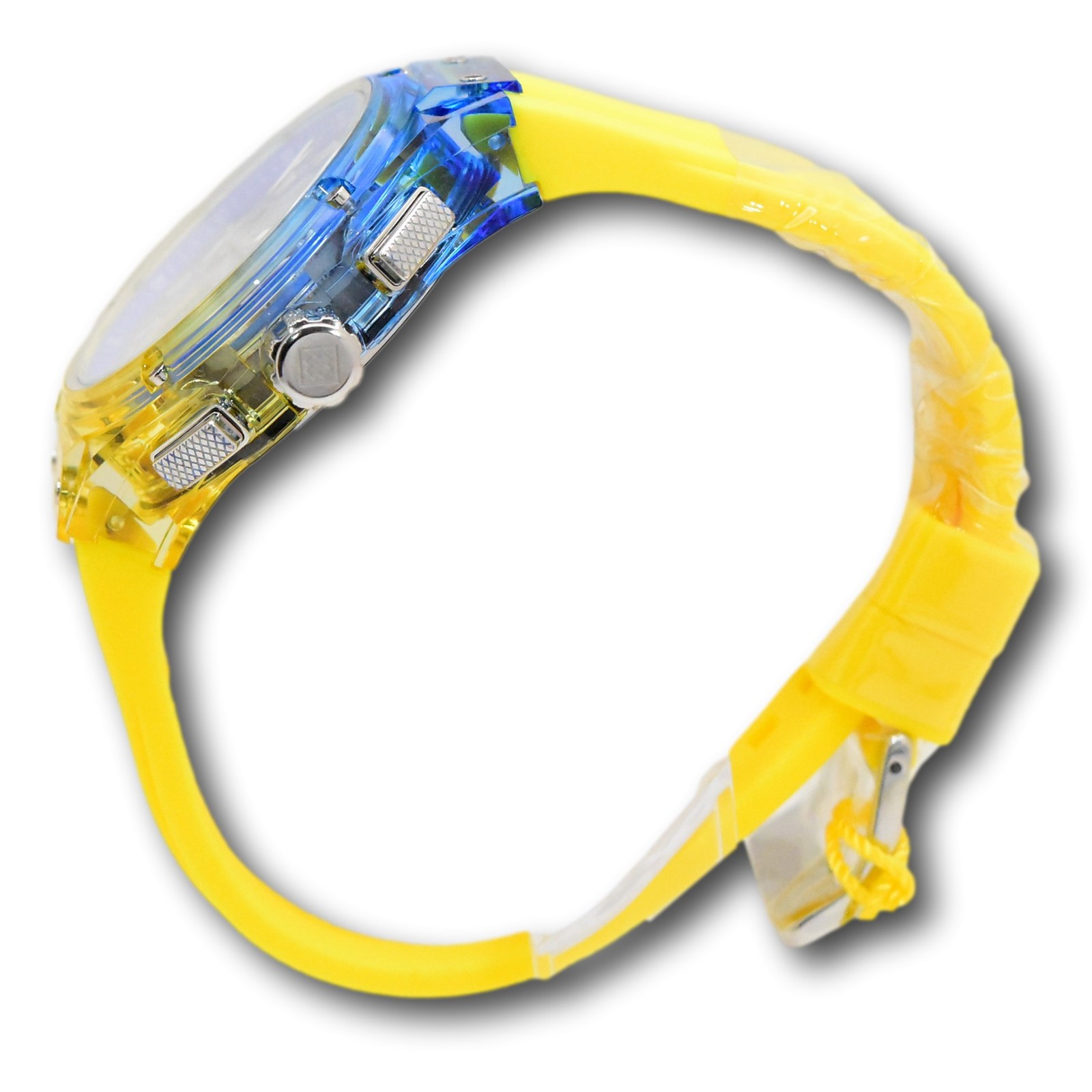 Invicta S1 Rally Prism Color Flip Men’s 44mm Blue to Yellow Chrono Watch 47348