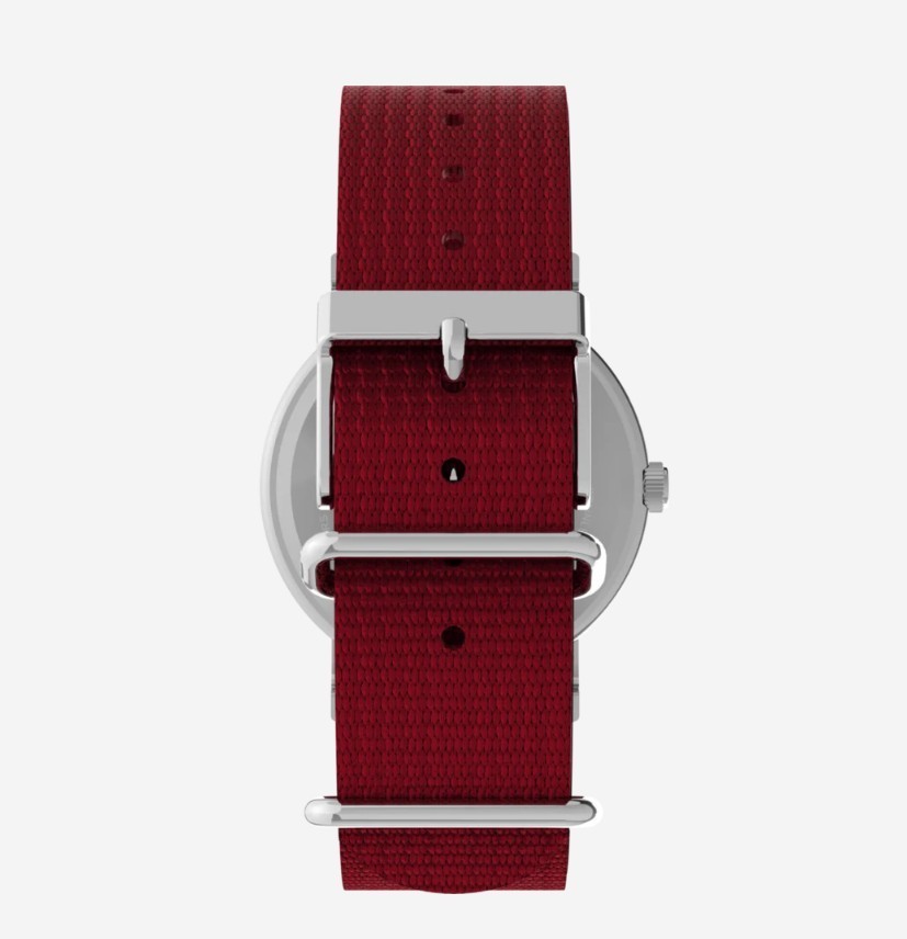 Timex Weekender x Peanuts Balloon 38mm Red Fabric Strap Watch Unisex TW2Y11700