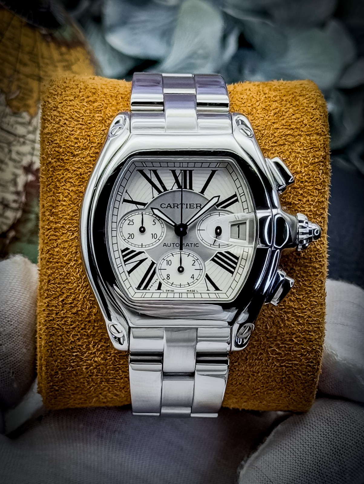 Cartier Roadster Chronograph XL – 2618 – Box & Open Papers