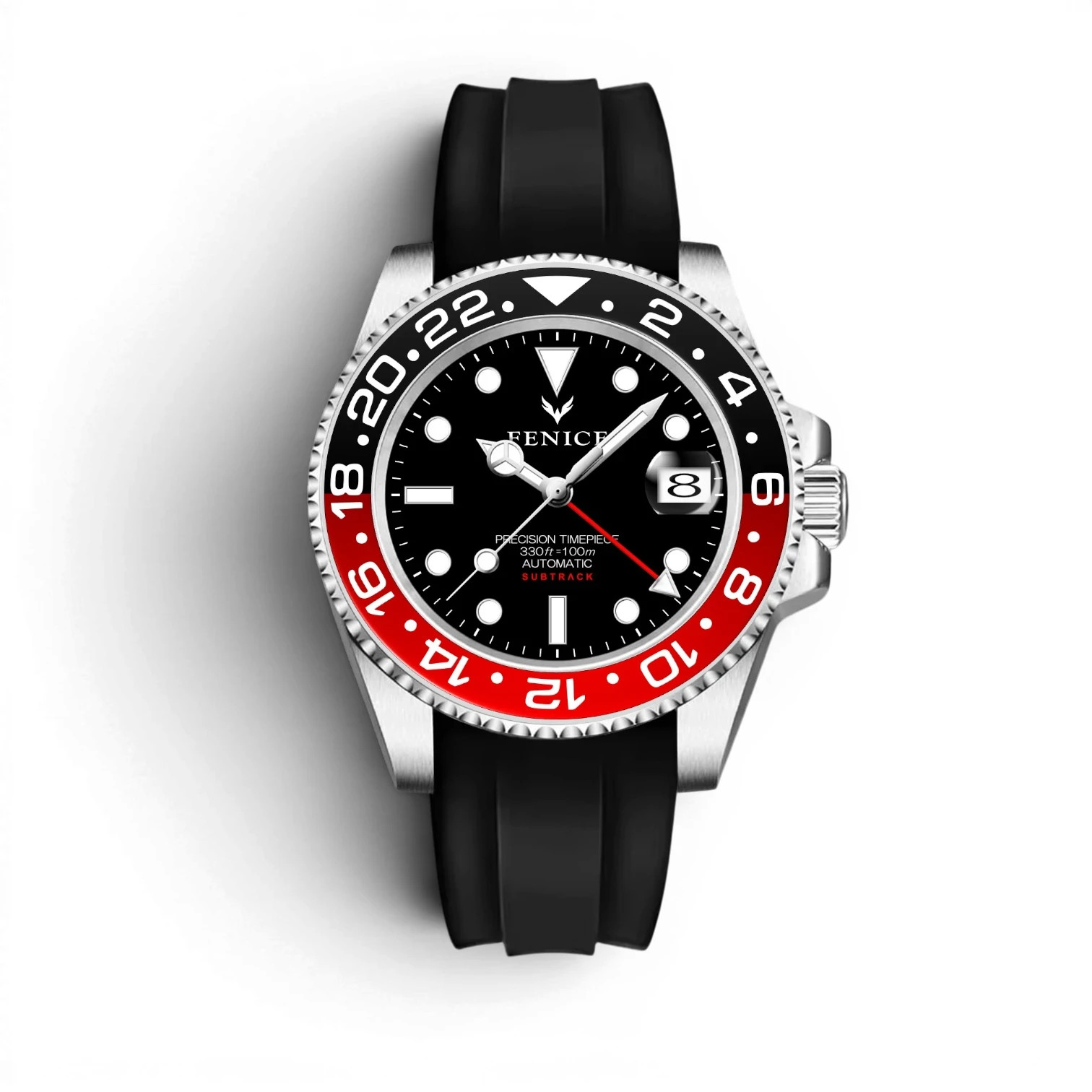 Fenice Subtrack GMT Automatic Watch 10ATM NH34A 40mm